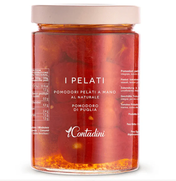 Natural Peeled Tomatoes 550g